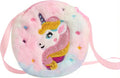 FLUFFY UNICORN BAG - WIT/REGENBOOG