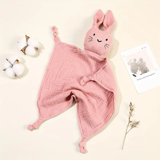 Knuffeldoekje Konijn - Roze