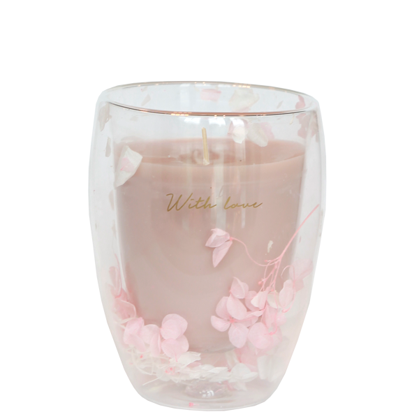 SOJAKAARS IN THEEGLAS - WITH LOVE